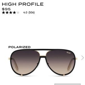 Quay polarized High Profiles sunglasses